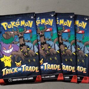 New Sealed Pokemon packs 2024--4 packs